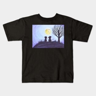 Cheese dreams - Two mice on the date Kids T-Shirt